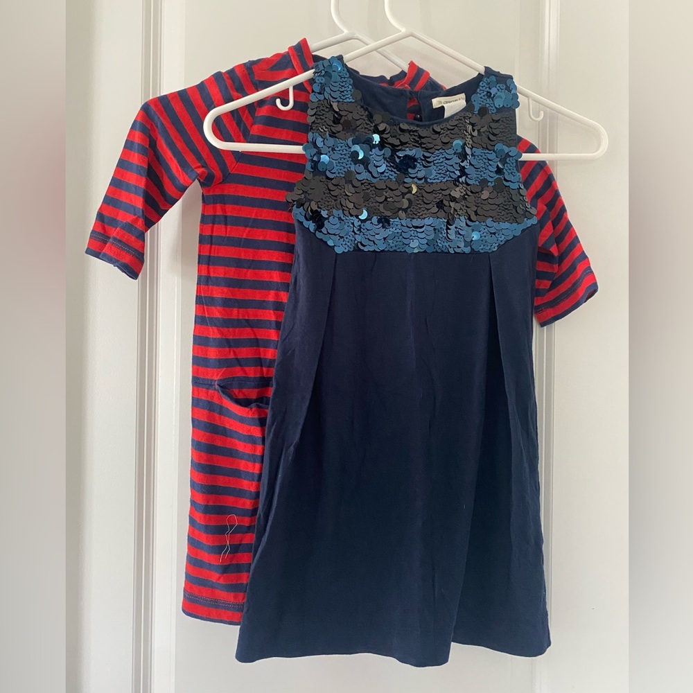 Lot/Bundle of 2 Crewcuts Dresses - Size 5